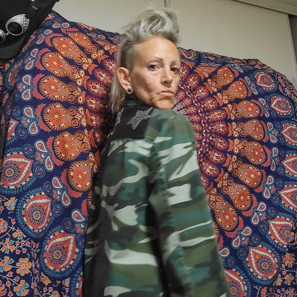 Camo Disturbia Upcycled Jacket